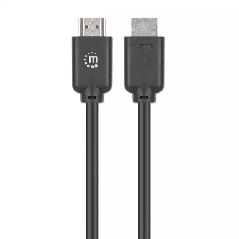 Manhattan HDMI kabelis 4K@60Hz ar Ethernet, 1m, Melns