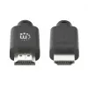 Manhattan HDMI kabelis 4K@60Hz ar Ethernet, 7,5m, Melns