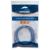 Intellinet Cat5e tīkla kabelis, 3m, zils, CCA, U/UTP, PVC, RJ45, zeltīti kontakti, bez aizķeršanās, ar aizsargvāciņu, mūža garantija