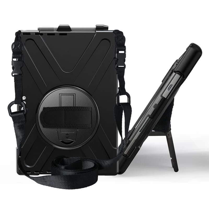 eSTUFF AUSTIN Defender Maciņš Microsoft Surface Pro 7+/7/6/5/4 Melns