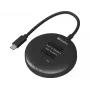 Sandberg USB3.2 Cloner Dock NVMe M.2 SSD, melns, 20 Gbit/s