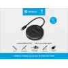 Sandberg USB3.2 Cloner Dock NVMe M.2 SSD, melns, 20 Gbit/s