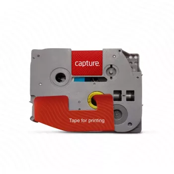 Laminēta etiķešu lente Capture CA-TZE151 60 g 74 mm x 125 mm