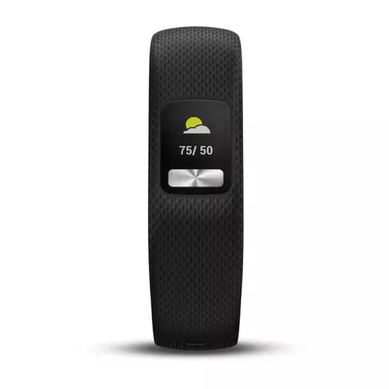 Rokassprādzes aktivitāšu izsekotājs Garmin vívofit 4 Melns