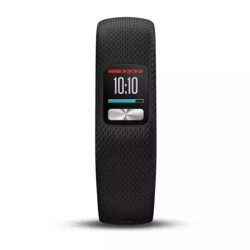 Rokassprādzes aktivitāšu izsekotājs Garmin vívofit 4 Melns
