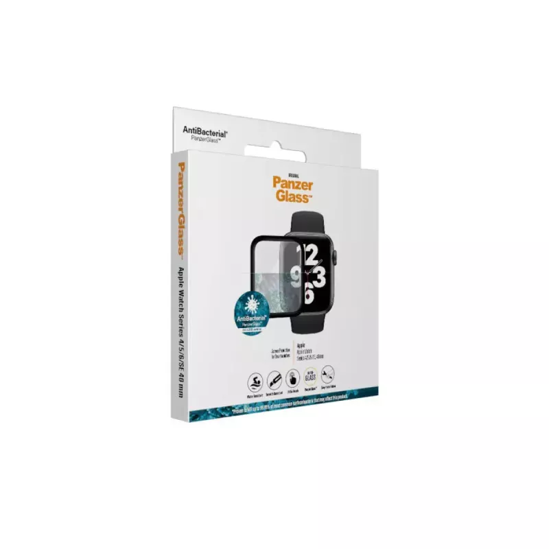 PanzerGlass® Apple Watch Series 4 | 5 | 6 | SE 40mm | Aizsargstikls pulkstenim