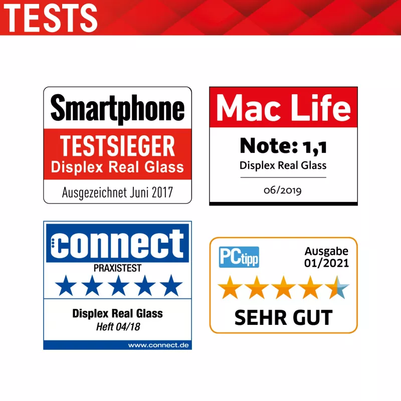 Displex ekrāna aizsargs (10H) Apple iPhone 12/12 Pro, Eco montāžas rāmis, rūdīts stikls, pret skrāpējumiem, saderīgs ar maciņiem