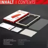 Displex ekrāna aizsargs (10H) Apple iPhone 12/12 Pro, Eco montāžas rāmis, rūdīts stikls, pret skrāpējumiem, saderīgs ar maciņiem