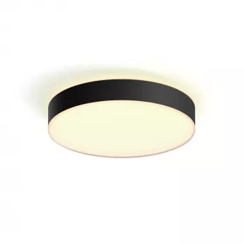 Philips Hue White ambience Enrave large Black griestu lampa