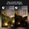 Philips Hue White Welcome Floodlight āra viedā sienas lampa, 20.5W LED, melna