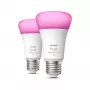 Philips Hue White and colour ambience A60 – E27 viedā spuldze – 1100 (2 iepakojumā)