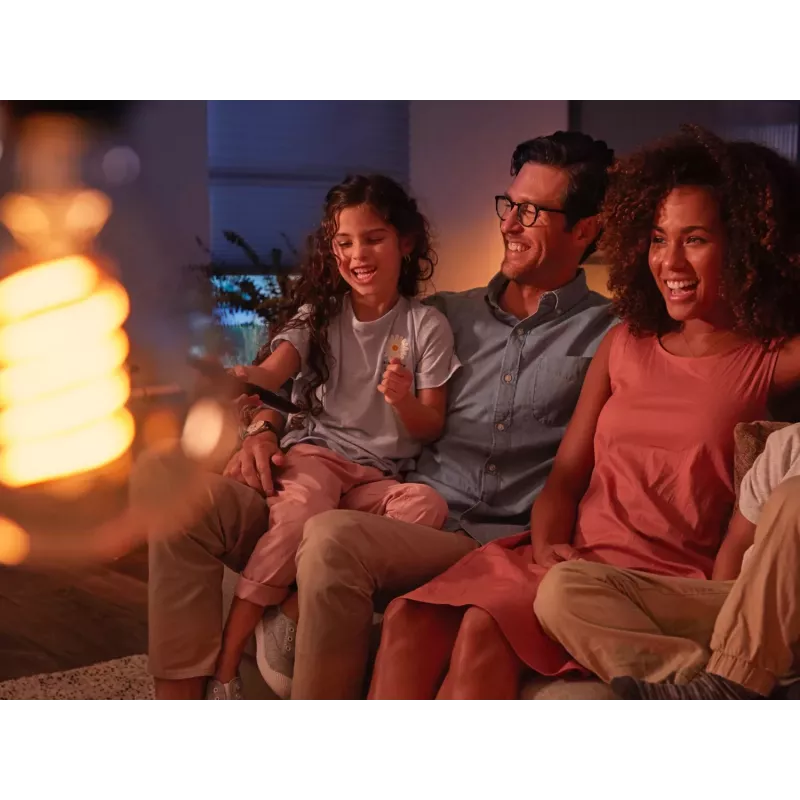 Philips Hue White E27 viedā kvēldiega spuldze, 550 lm