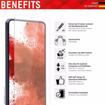 Displex Smart Glass (9H) Samsung Galaxy A52/A52(s) 5G/A53 5G, montāžas uzlīme, nesalaužams, ultrāplāns, neredzams