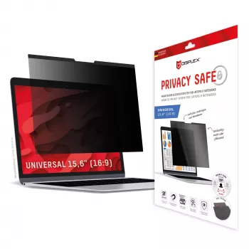 Displex PRIVACY SAFE 15.6 collu magnētiskais privātuma filtrs 2-virzienu, spīdīgs/matts