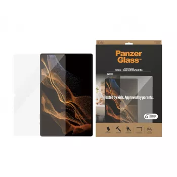 PanzerGlass® Ekrāna aizsargs Samsung Galaxy Tab S8 Ultra | S9 Ultra | Ultra-Wide Fit