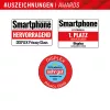Displex Privātuma aizsargstikls (10H) Apple iPhone 15/15 Pro, ar Eco montāžas rāmi, privātuma filtrs