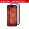 Displex Privātuma aizsargstikls (10H) Apple iPhone 15/15 Pro, ar Eco montāžas rāmi, privātuma filtrs