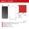 Displex Privātuma aizsargstikls (10H) Apple iPhone 15/15 Pro, ar Eco montāžas rāmi, privātuma filtrs