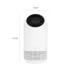 Gaisa attīrītājs Hombli Smart Air Purifier Avanca International BV, trokšņu līmenis 30 dB, balts/melns