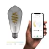 Hombli HBEB-0211 viedā spuldze, E27, 5.5 W, Wi-Fi, pelēka