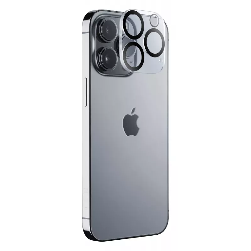 Cellularline Camera Lens aizsargstikls iPhone 15 Pro / 15 Pro Max kamerai