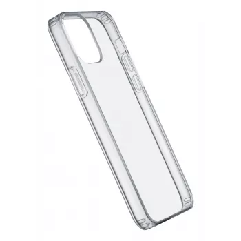 Cellularline Clear Protect - iPhone 12/12 Pro cietais vāciņš ar gumijas malām