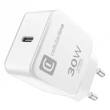 Sienas lādētājs Sourcing The One Power Delivery 30W — USB-C 1 ports, 110–240V, balts