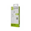 Strāvas kabelis Cellularline 120cm USB-C USB A vīriešu balts