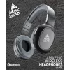 Music Sound Basic Bluetooth austiņas ar mikrofonu un tālvadību