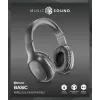 Music Sound Basic Bluetooth austiņas ar mikrofonu un tālvadību