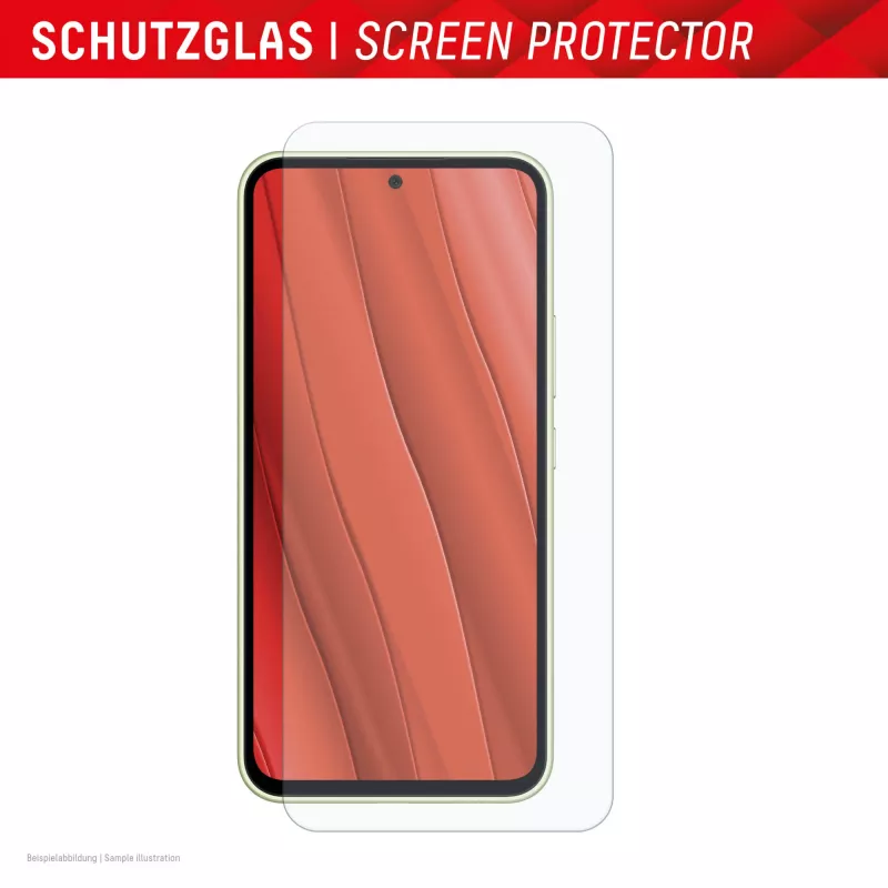 Displex ekrāna aizsargstikls (10H) Samsung Galaxy A35/A55 5G, Eco montāžas rāmis, izturīgs pret skrāpējumiem