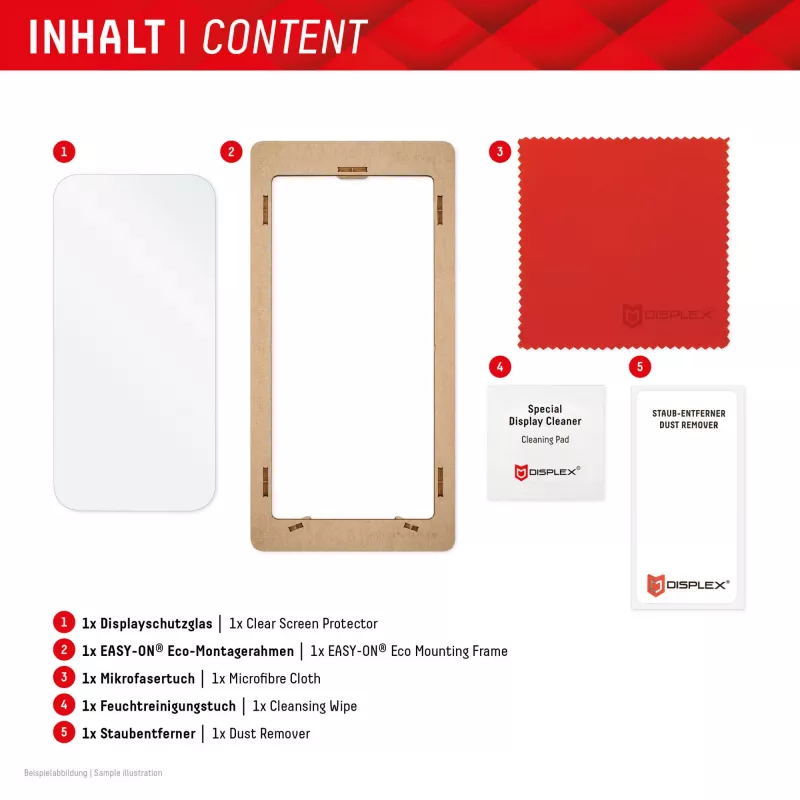 Displex ekrāna aizsargstikls (10H) Samsung Galaxy A35/A55 5G, Eco montāžas rāmis, izturīgs pret skrāpējumiem