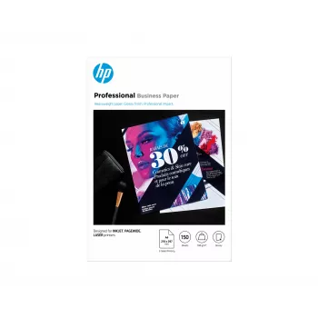 HP Professional Business Paper Glossy 180 g/m² A4 (210 x 297 mm) 150 loksnes