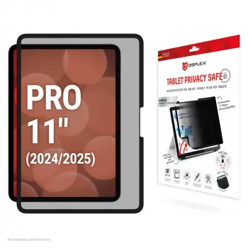 Displex TABLET PRIVACY SAFE noņemams 2-virzienu privātuma filtrs iPad Pro 11'' (2025/2024)