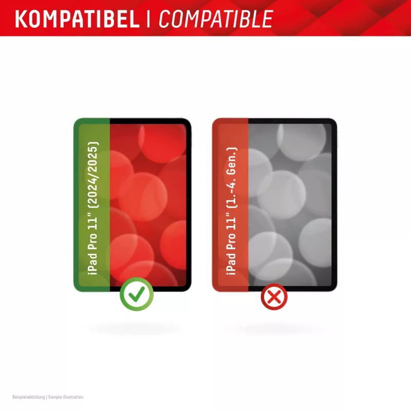 Displex TABLET PRIVACY SAFE noņemams 2-virzienu privātuma filtrs iPad Pro 11'' (2025/2024)