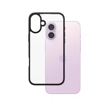 PanzerGlass HardCase Black caurspīdīgs iPhone '24 6.7 collu melns