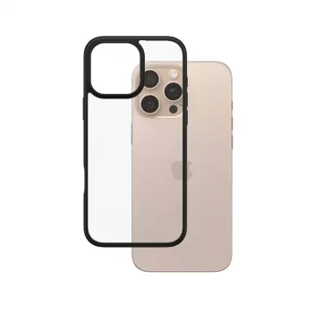 PanzerGlass HardCase Caurspīdīgs ar Melnu Rāmi iPhone 16 Pro Max