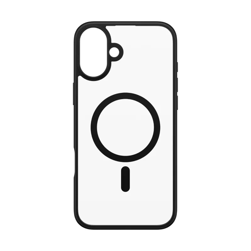 PanzerGlass® HardCase Caurspīdīgs ar Melnu MagSafe & Rāmi iPhone 16 Plus