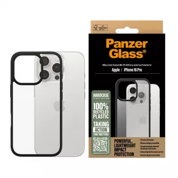PanzerGlass HardCase Caurspīdīgs ar Balto MagSafe iPhone 16 Plus