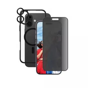 PanzerGlass® CARE by® Flagship 3-in-1 Privātuma komplekts iPhone 16 Plus