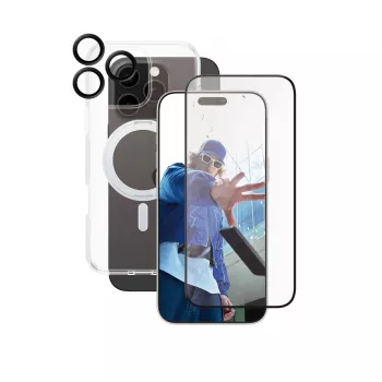 PanzerGlass CARE™ by ® 3-in-1 Keramikas Komplekts iPhone 16 Pro Max