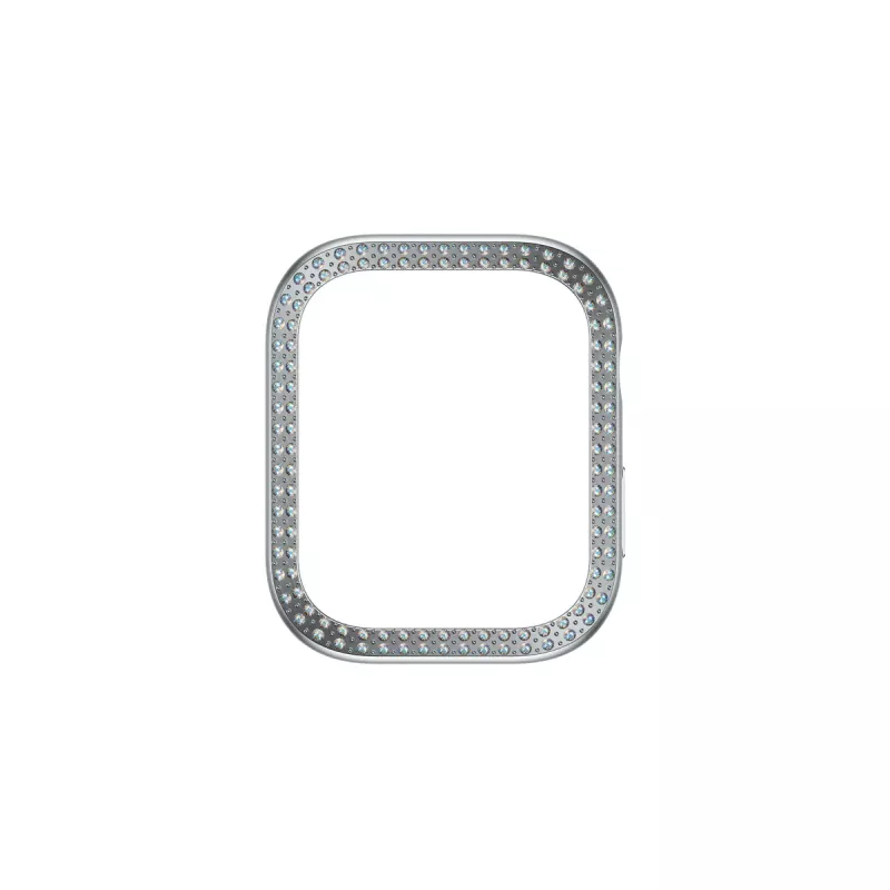 PanzerGlass SAFE. by ® Bling Bumper Silver Apple Watch Series 10 46mm Caurspīdīgs