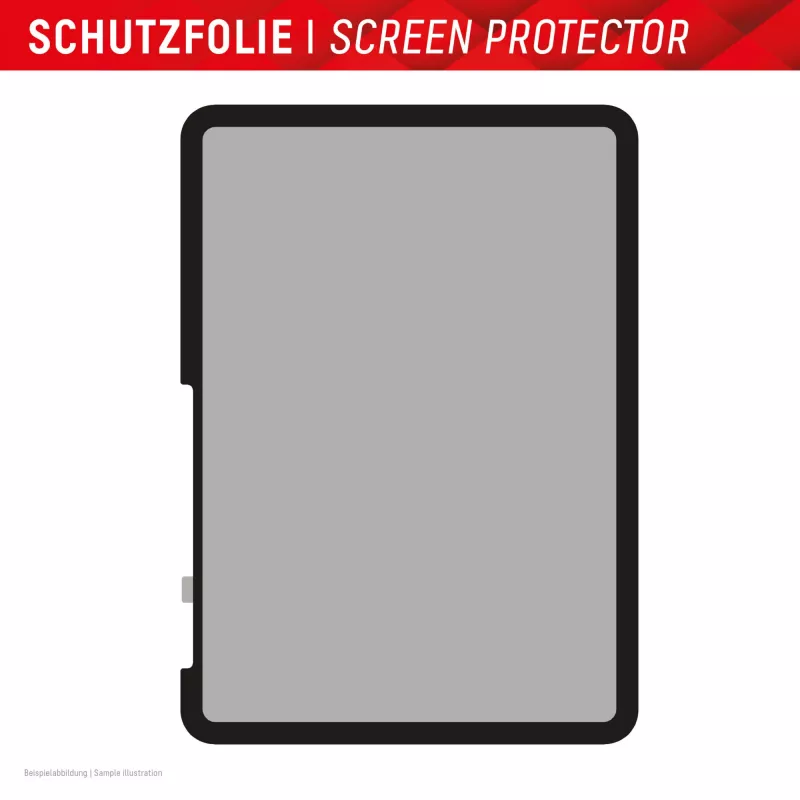 Displex TABLET PRIVACY SAFE noņemams 2-virzienu privātuma filtrs iPad 10,9 collu (10. paaudze) / iPad Air 11 collu (2024/2025)
