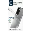 Cellularline FINECIPH16PRMT Caurspīdīgs vāciņš iPhone 16 Pro Max