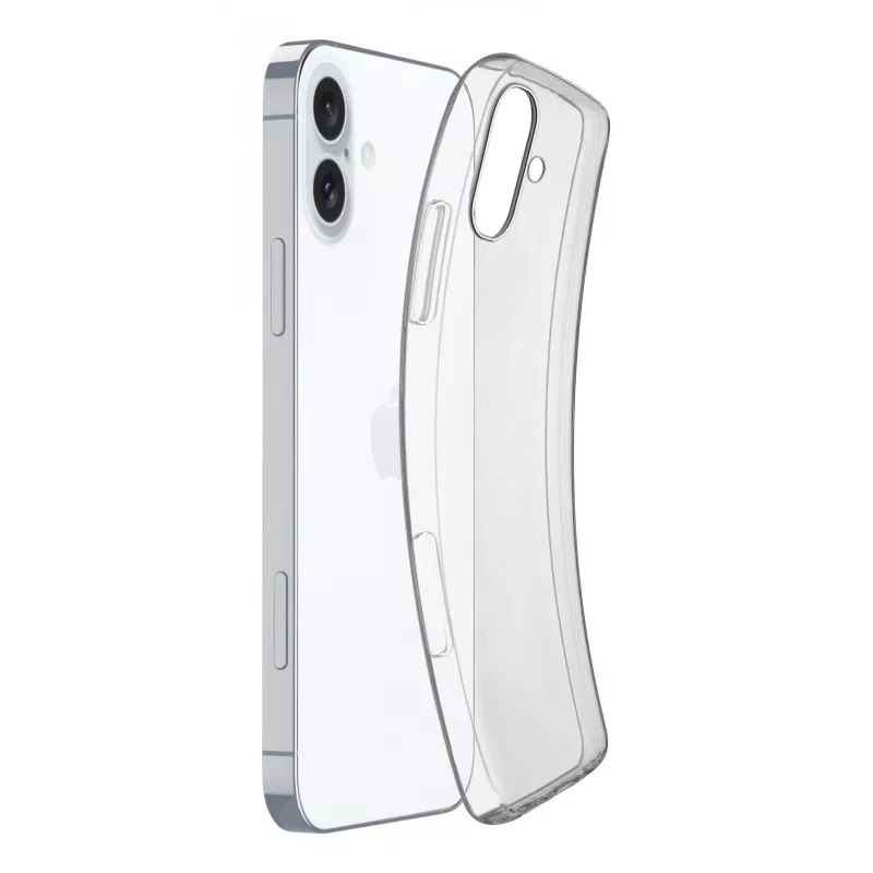 Cellularline Fine Case FINECIPH16T caurspīdīgs telefona apvalks iPhone 16