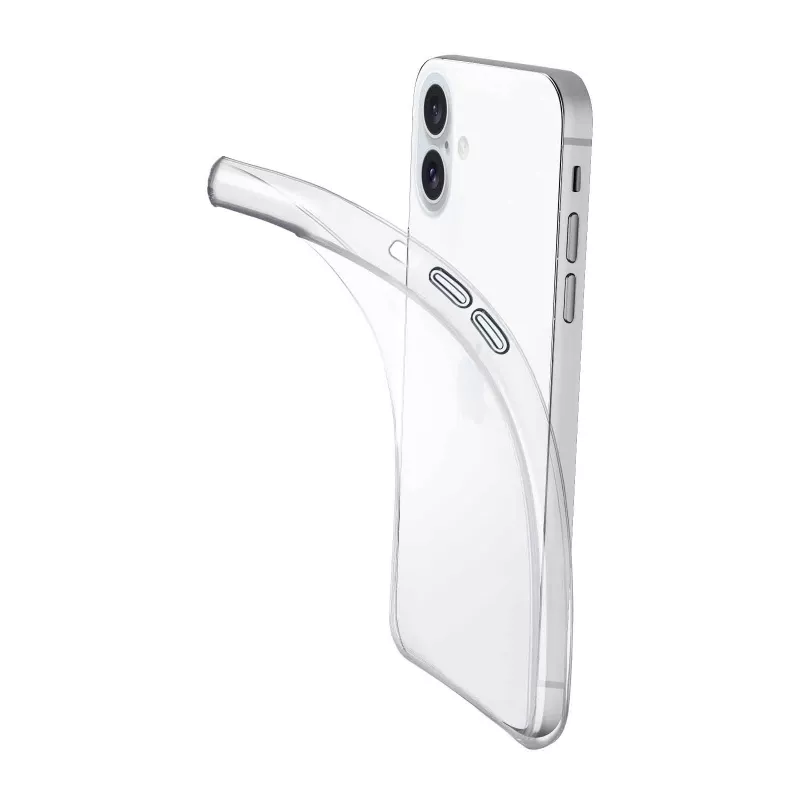 Cellularline Fine Case FINECIPH16T caurspīdīgs telefona apvalks iPhone 16