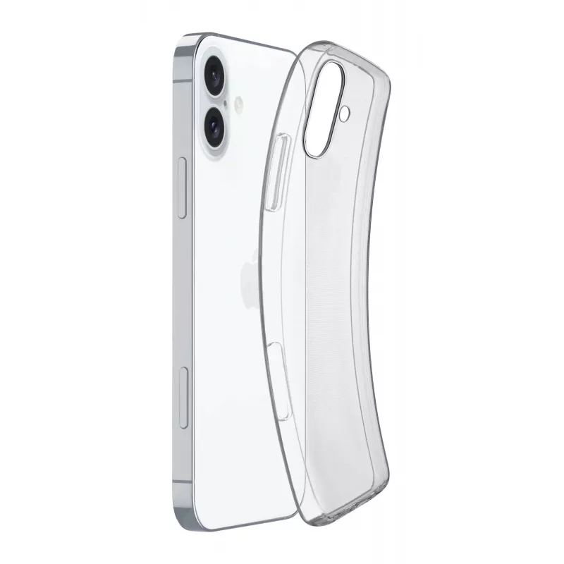 Cellularline Fine Case FINECIPH16T caurspīdīgs telefona apvalks iPhone 16