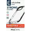 Cellularline Strong Guard apvalks tālrunim iPhone 16 Pro, caurspīdīgs