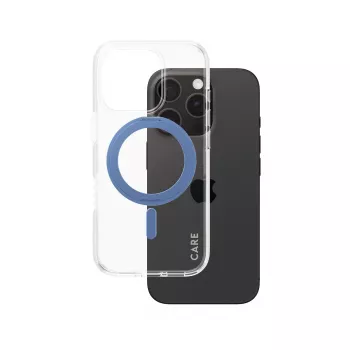 PanzerGlass 1317 vāciņš iPhone 16 Pro zils caurspīdīgs 6.3 collu
