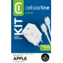 Cellularline ACHIPHKITC2CPD30WW USB-C lādētāja komplekts, paredzēts Apple, 30 W PD, balts